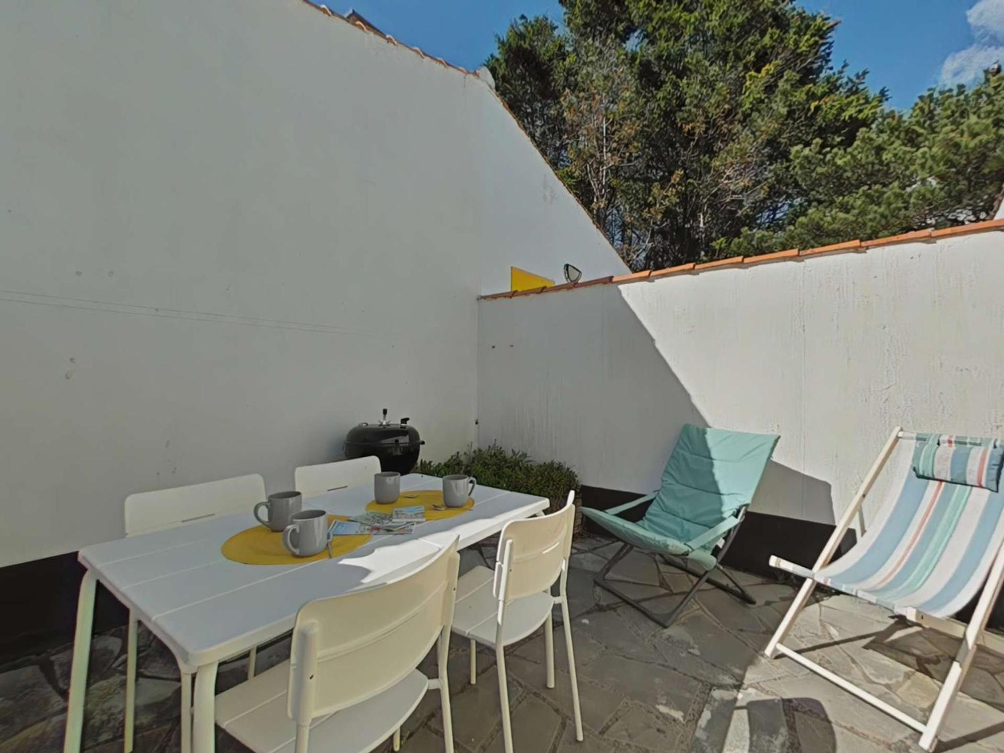 Brétignolles-sur-Mer Maison Cosy Avec Mezzanine, Piscine Chauffee, Proche Mer - 4 Couchages - Parking Privatif - Fr-1-224A-1 מראה חיצוני תמונה