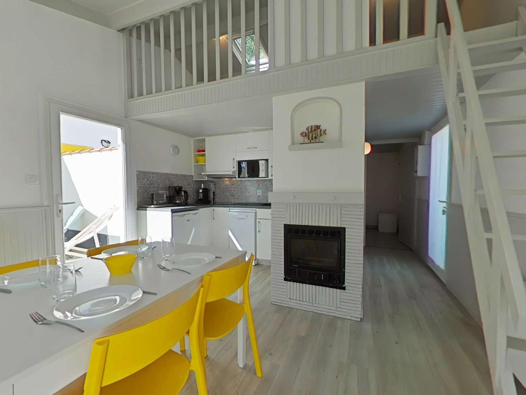 Brétignolles-sur-Mer Maison Cosy Avec Mezzanine, Piscine Chauffee, Proche Mer - 4 Couchages - Parking Privatif - Fr-1-224A-1 מראה חיצוני תמונה